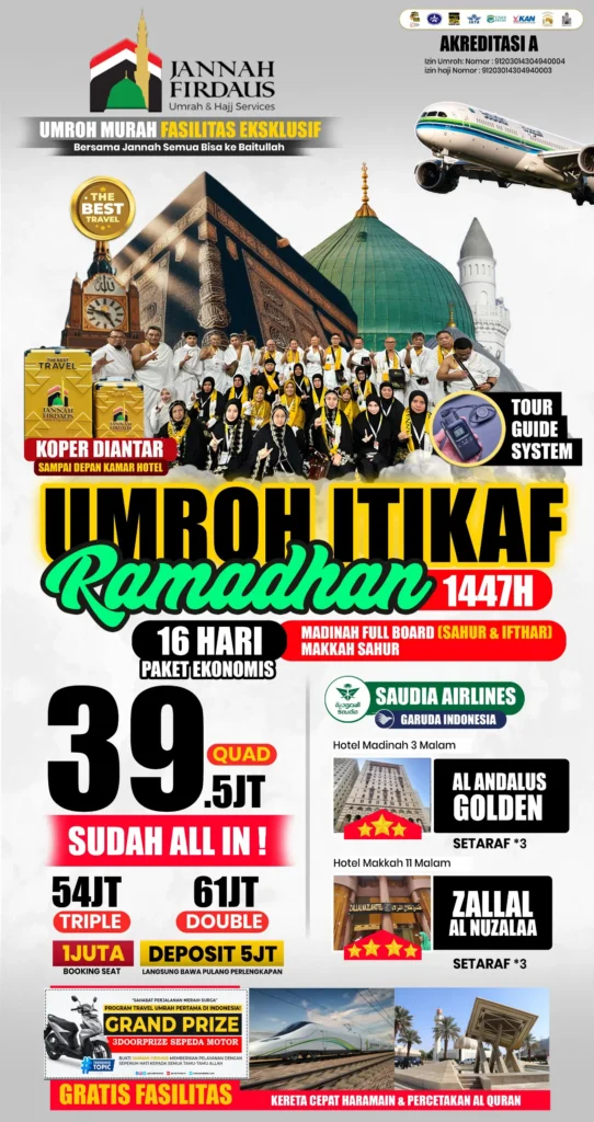 umroh itikaf ramadhan