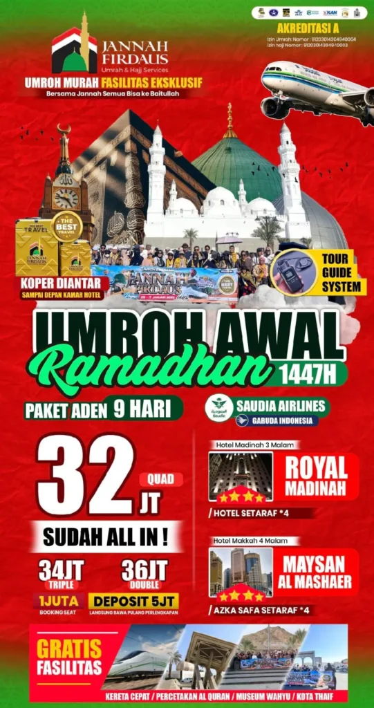 Umroh Aden Awal Ramadhan