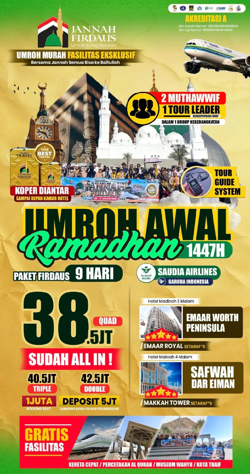 Umroh Firdaus Awal Ramadhan