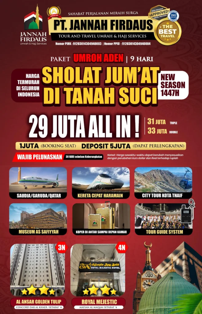 umroh paket aden