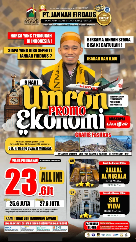 umroh promo ekonomis