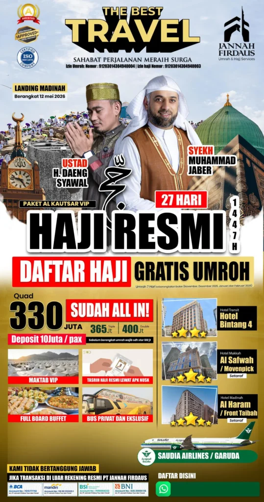 Haji Tanpa Antri Paket Al Kautsar