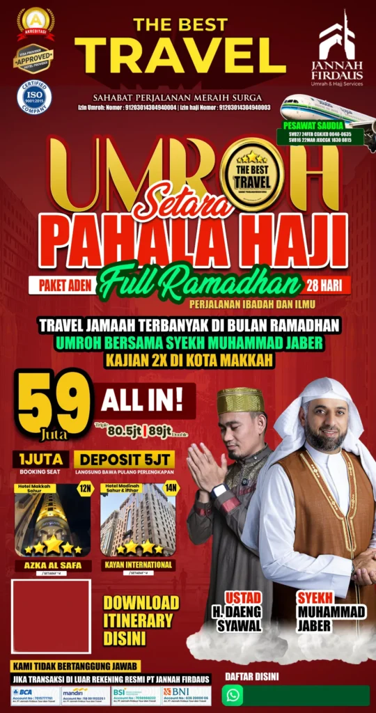 Umroh Full Ramadhan Paket Aden