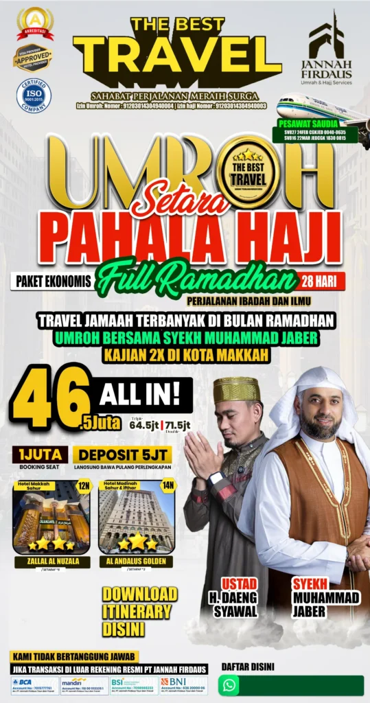 Umroh Full Ramadhan Paket Ekonomis