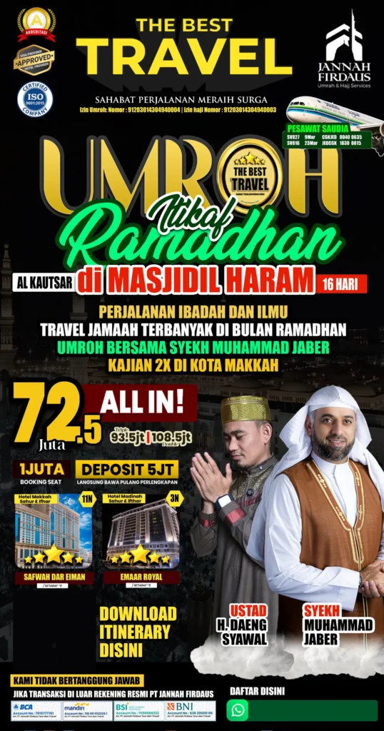 umroh itikaf ramadhan paket al kautsar