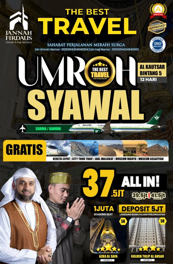 Umroh syawal 12 hari Al Kautsar