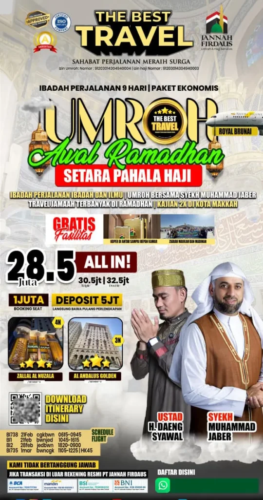 AWAL RAMADHAN EKONOMIS 21 FEB