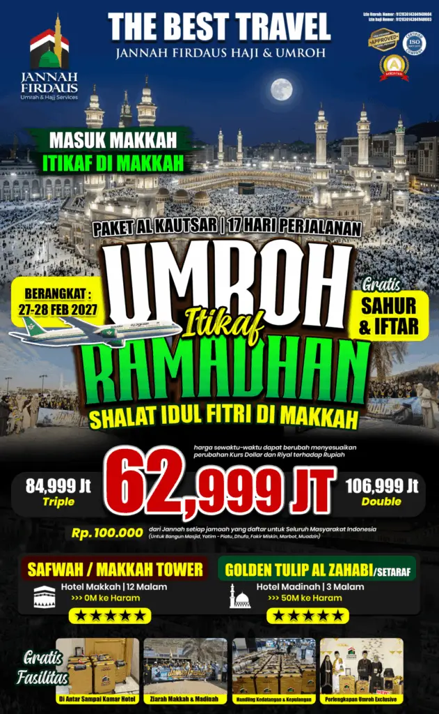 umroh alkautsar itikaf makkah masuk makkah