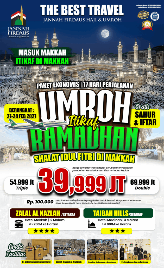 umroh ekonomis itikaf makkah masuk makkah