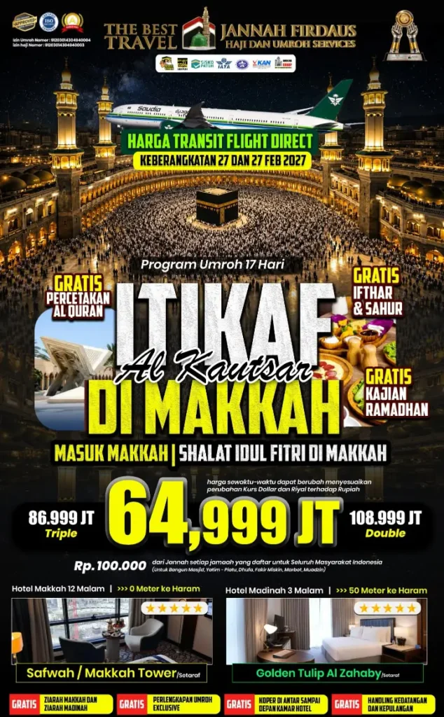 Itikaf Makkah Masuk Makkah Al Kautsar